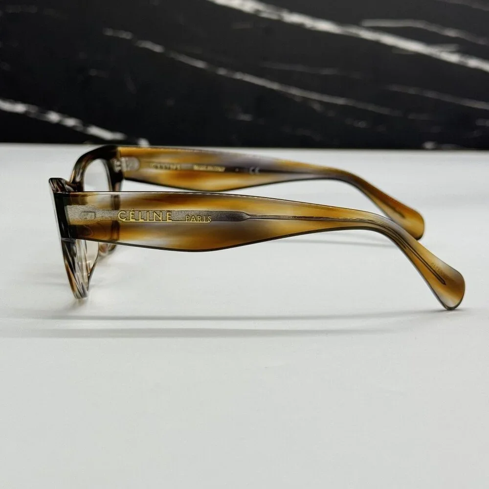 NEW CELINE HAVANA WOMEN EYEGLASSES CELINE CL50012I 055